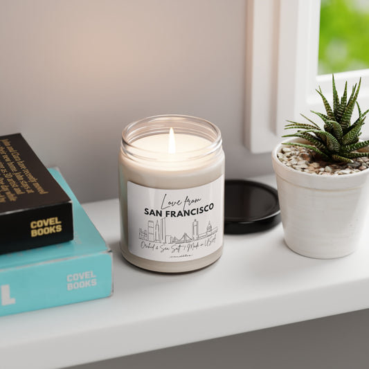San Francisco Skyline - Scented Soy Candle, 9oz
