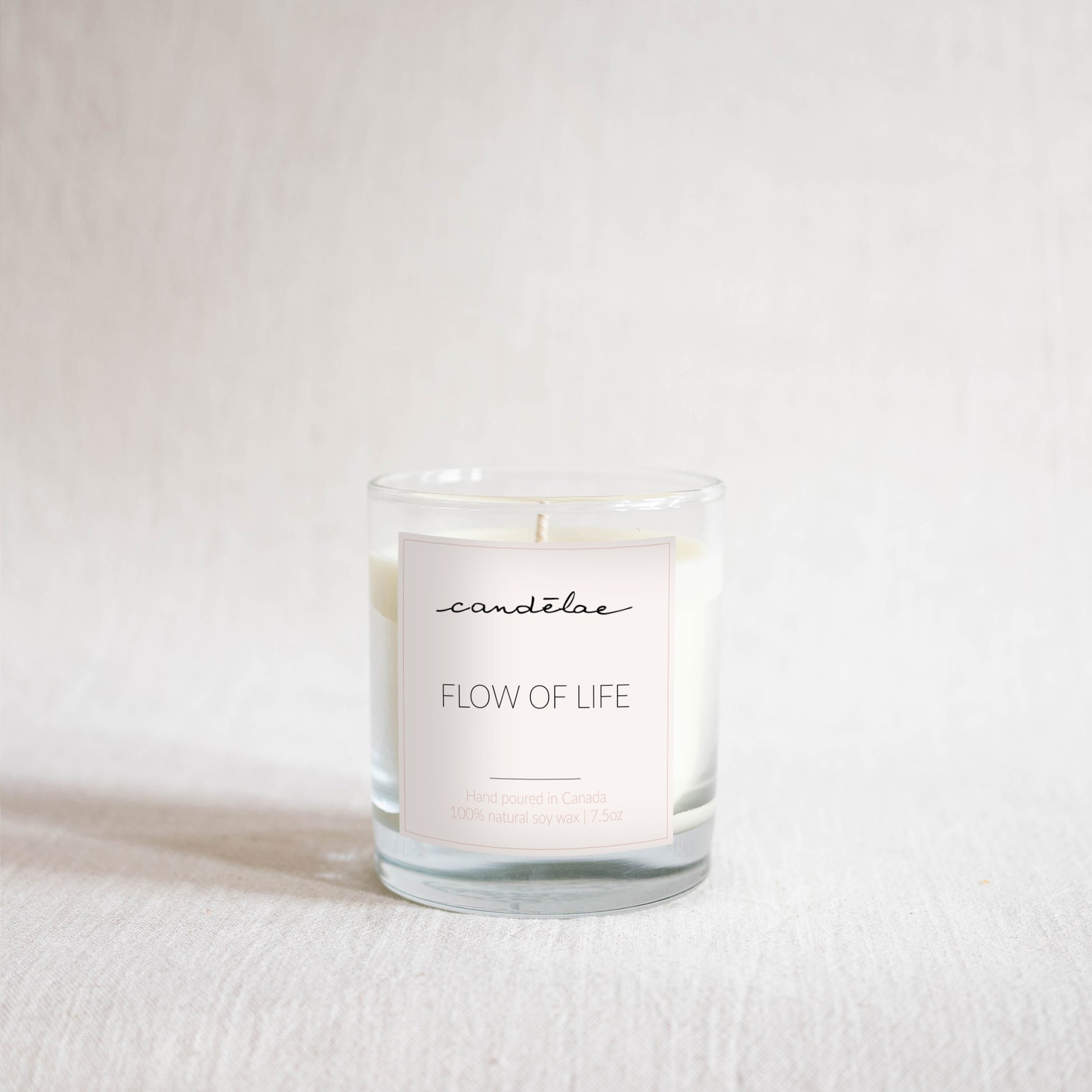 Flow of life candle from candelae.ca is set aside for its photoshoot